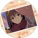 冴えない彼女の育てかた♭ ポリカバッジ vol.2 霞ヶ丘詩羽 場面写A [キャラクターグッズ]