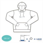 名探偵コナン パーカー ピクトデザイン 怪盗キッドS [キャラクターグッズ]