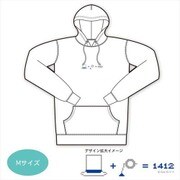 名探偵コナン パーカー ピクトデザイン 怪盗キッドM [キャラクターグッズ]
