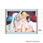 この素晴らしい世界に祝福を！2 シーツ アクア&めぐみん&ダクネス [横約220×縦約128cm]