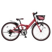 子ども用自転車 エクスプレスジュニア 26インチ 外装6段 レッド EX66