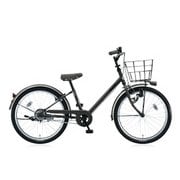 子ども用自転車 bikke j 22型 E.XBKダークグレー BK22V 2A821C0
