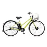 電動アシスト自転車 2018年モデル 27型タイヤサイズ S型フレームタイプ 内装5段変速 14.3Ahバッテリー 3P86AC0 AS7B48 アルベルト e T.ネオンライム 前輪モーター×後輪ベルト両輪駆動