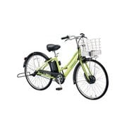 電動アシスト自転車 2018年モデル 26型タイヤサイズ L型フレームタイプ 内装3段変速 14.3Ahバッテリー 3P86CC0 AL6B48 アルベルト e T.ネオンライム 前輪モーター×後輪ベルト両輪駆動
