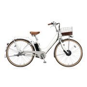 cajuna e (カジュナ e) E.XBKホワイト 前輪モーター×後輪ベルト両輪駆動 電動アシスト自転車 2018年モデル 26型タイヤサイズ 内装3段変速 14.3Ahバッテリー 3P80WA0 CB6B48