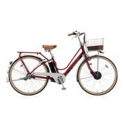 cajuna e (カジュナ e) E.Xモダンレッド 前輪モーター×後輪ベルト両輪駆動 電動アシスト自転車 2018年モデル 26型タイヤサイズ 内装3段変速 14.3Ahバッテリー 3P80WB0 CB6B48