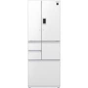 プラズマクラスター冷蔵庫 (551L・フレンチドア) 6ドア ピュアホワイト SJ-GX55D-W