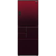 プラズマクラスター冷蔵庫 (551L・どっちもドア) 5ドア グラデーションレッド SJ-WX55D-R