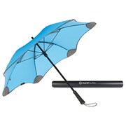 長傘 メンズ 晴雨兼用 耐風 ライトプラス ブルー 58cm A1451