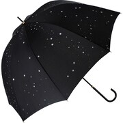12271 [長傘 レディース ブラック 58cm]