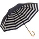 長傘 レディース 晴雨兼用 ネイビー 47cm 21351