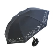 tebura-dogs レディース 折畳傘 晴雨兼用 ドッグス 50cm