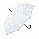 長傘 レディース ドライフラワー ロング グレー 60cm AM-7203