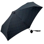 折畳傘 レディース 晴雨兼用 ドットスター 47cm K31-039 [折りたたみ傘]