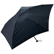 K34-039 [折畳傘 レディース 晴雨兼用 ドットスター 50cm]