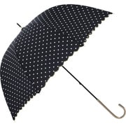 1189BK [長傘 レディース ブラック 58cm]