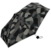 K33-103 [折畳傘 メンズ 晴雨兼用 モノトーン カモフラージュ 50cm]