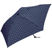 K48-019 [折畳傘 レディース 晴雨兼用 ドット 60cm]
