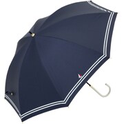 長傘 レディース 晴雨兼用 ネイビー 47cm BE-97235