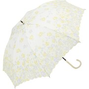 長傘 レディース 晴雨兼用 イエロー 47cm BE-97351
