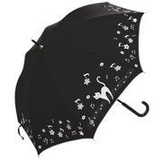 MK618400 [長傘 レディース 晴雨兼用 ブラック 50cm]