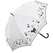 MK618400 [長傘 レディース 晴雨兼用 オフ ホワイト 50cm]