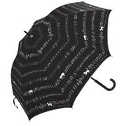 MK618200 [長傘 レディース 晴雨兼用 ブラック 50cm]
