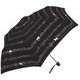 折畳傘 レディース 晴雨兼用 ブラック 50cm MK618300