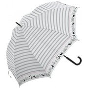 MK617000 [長傘 レディース 晴雨兼用 オフ ホワイト 50cm]