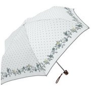 MK617300 [折畳傘 レディース 晴雨兼用 オフ ホワイト 50cm]