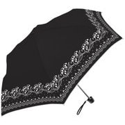 MK618100 [折畳傘 レディース 晴雨兼用 ブラック 50cm]