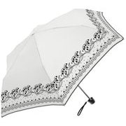 MK618100 [折畳傘 レディース 晴雨兼用 オフ ホワイト 50cm]
