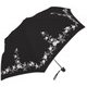 折畳傘 レディース 晴雨兼用 ブラック 50cm MK617800