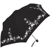 MK617800 [折畳傘 レディース 晴雨兼用 ブラック 50cm]