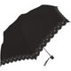 折畳傘 レディース 晴雨兼用 ブラック 50cm MK618600
