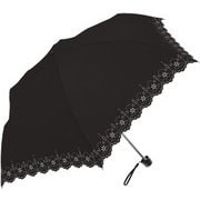 MK618600 [折畳傘 レディース 晴雨兼用 ブラック 50cm]