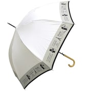 LG-208B [長傘 レディース ホワイト 60cm]