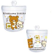 リラックマ キラキラキャニスター クリア
