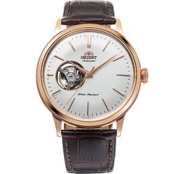 ORIENT（オリエント） Classic（クラシック） Bambino （バンビーノ） セミスケルトン 機械式 皮革 メンズ RN-AG0004S