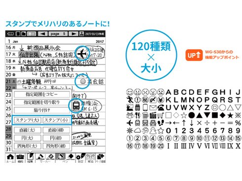 ヨドバシ.com - シャープ SHARP 電子ノート 6型 ブラック系 WG