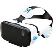 TVR-50WH(FaC) [ヘッドセット一体型VRゴーグル 4.0インチ-6.0インチ対応 ホワイト]