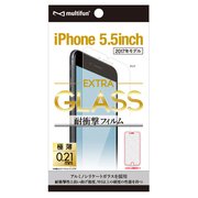 BL-PF17-CL [iPhone 8 Plus用 EXTRA GLASS 耐衝撃フィルム クリア]