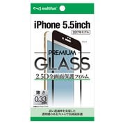 BL-PF20-BK [iPhone 8 Plus用 PREMIUM GLASS 2.5D 全画面保護フィルム ブラックフレーム]