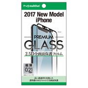 BL-PF21-BK [iPhone X用 PREMIUM GLASS 2.5D 全画面保護フィルム ブラックフレーム]