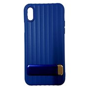 BL-PF20-BL [iPhone X用 メタルスタンドケース メタルスタンドケース ブルー]