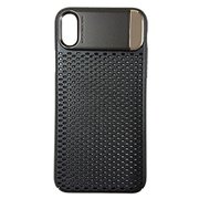 BL-PF21-BK [iPhone X用 メタルスタンドケース メッシュタイプ メタルスタンドケース メッシュタイプ ブラック]