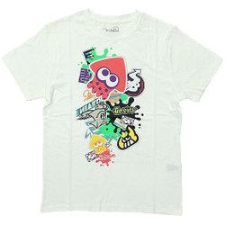ヨドバシ Com ファインプラス スプラトゥーン2 グラフィティtシャツ Wh S 通販 全品無料配達