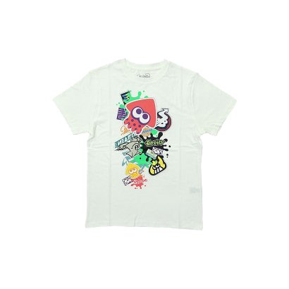 希望者のみラッピング無料 スプラトゥーン2 グラフィティtシャツ Wh S 希望者のみラッピング無料 スプラトゥーン2 グラフィティtシャツ Wh S