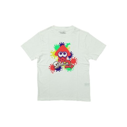 日本最大級の品揃え スプラトゥーン2 デカイカtシャツ Wh Ll