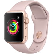 Apple Watch Series 3 (GPS) - 38mm ゴールドアルミニウムケース と ピンクサンドスポーツバンド MQKW2J/A